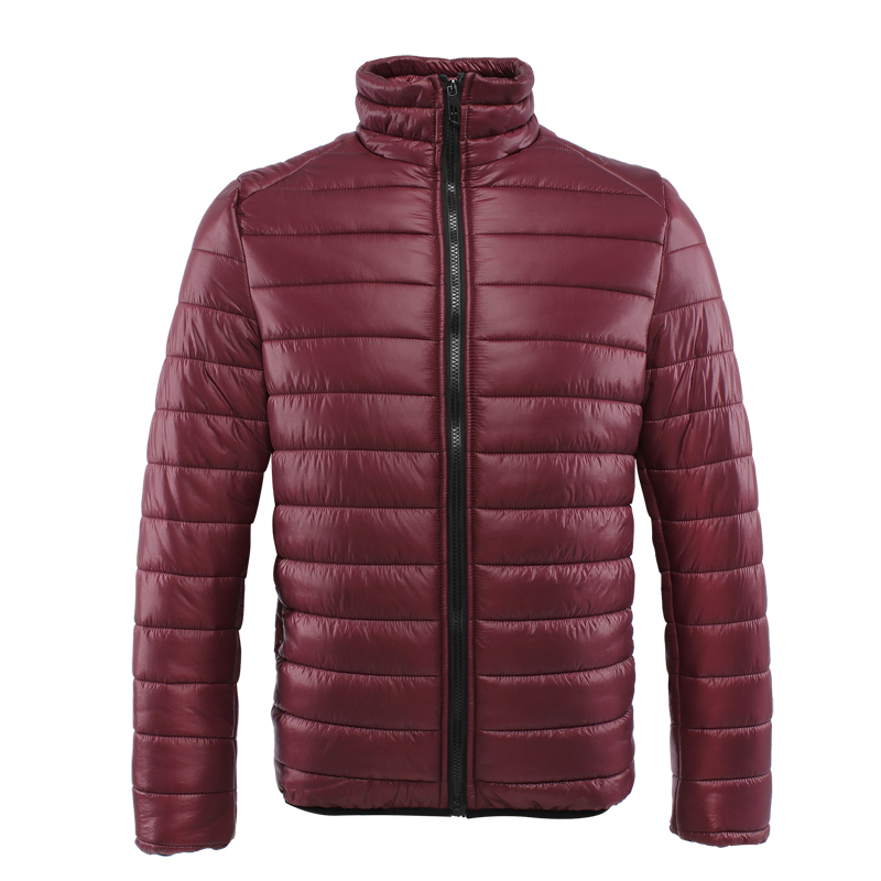 man padded jacket JTK-M06 wine red